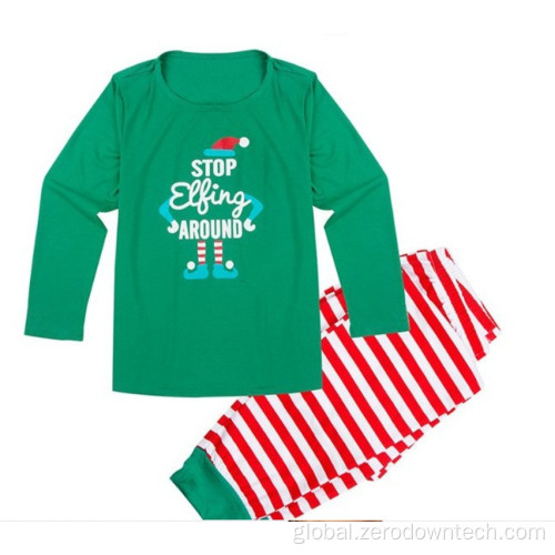 China Long Sleeve Christmas Pajama Family Outfit Supplier